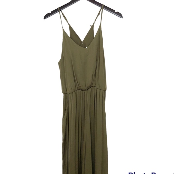 Xhiliration- Olive Green Button Back Jumper - Picture 3 of 8